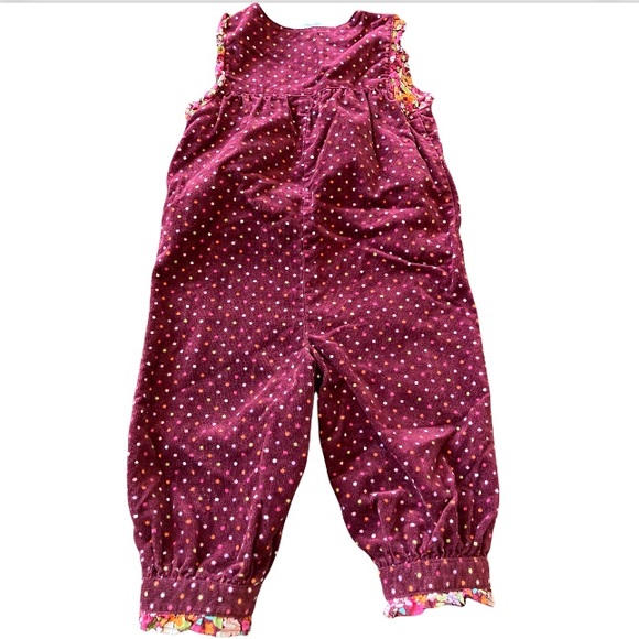 Vintage Multipattern Gymboree Corduroy Toddler Jumpsuit 12-18Mo - Picture 2 of 7